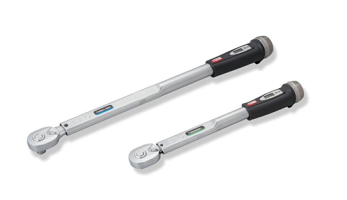 【ポイント10倍】TONE (トネ) プレセット形トルクレンチ(ダイレクトセット・ホールドタイプ) T4MN140H|道具屋さん店