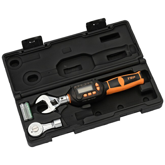 【直送品】 トップ工業 (TOP) モンキ/ラチェット形デジタルトルクレンチセット DS060-12BN