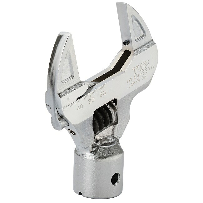 【ポイント5倍】トップ工業 (TOP) モンキ形トルクヘッド HY49-22TH