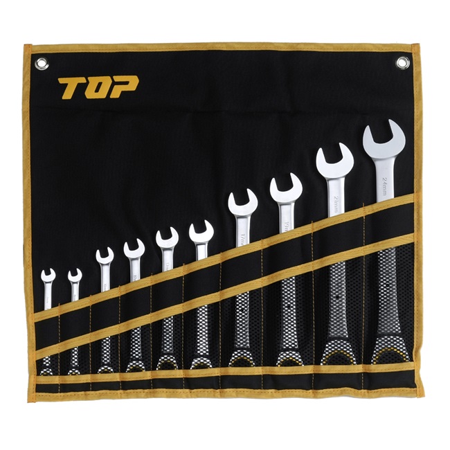 【尖んがり10倍】トップ工業 (TOP) ラチェットコンビセット RCW-10000S