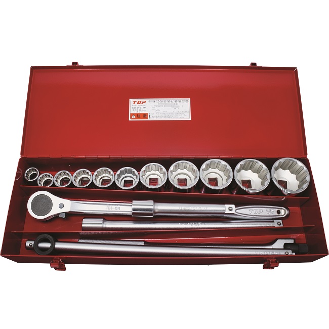 【直送品】 トップ工業 (TOP) ソケット鍵仕掛ける (差込角19.0粍) SWS-611M