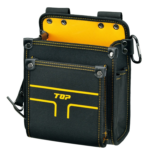 【ポイント5倍】トップ工業 (TOP) 電工用腰袋2段タイプ (中) TPD-201M