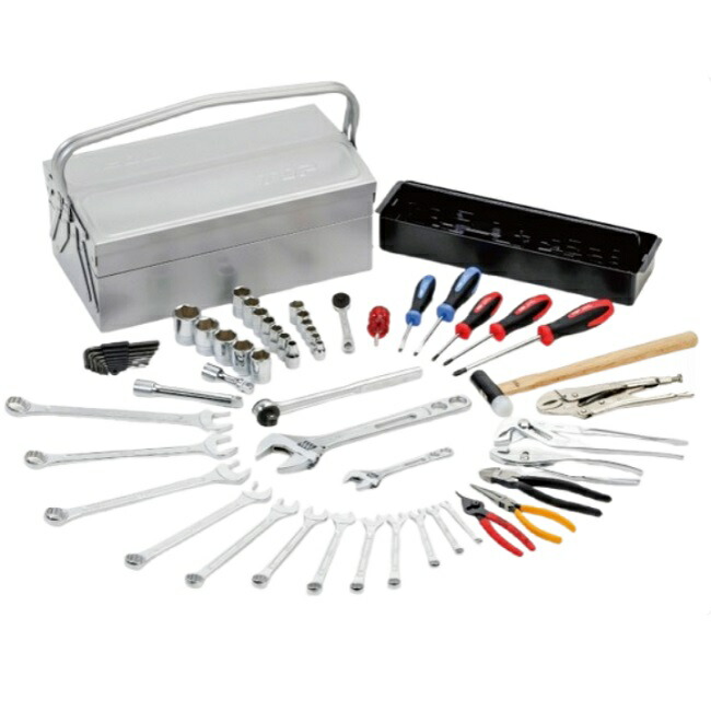 【直送品】 トップ工業 (TOP) 整備用工具セット TTS-2000