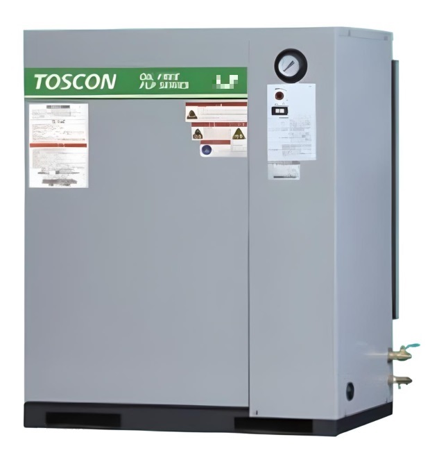 【ポイント10倍】【直送品】 東芝 (TOSHIBA) エアコンプレッサー 無給油式 FLP85-7T (三相200V 50Hz)〈コンプレッサ単体形〉 【大型】