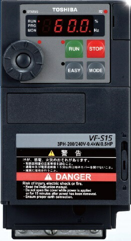 【直送品】 東芝 （TOSHIBA） 多機能・小形インバータ VFS15-2022PM (TOSVERT VF-S15)