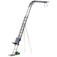 【尖んがり10倍】【直送品】 トーヨーコーケン マイティパワー NJP-MD7W2 《2連横すべり掛けはしご瓦揚機》 【特大・貨物輸送別】