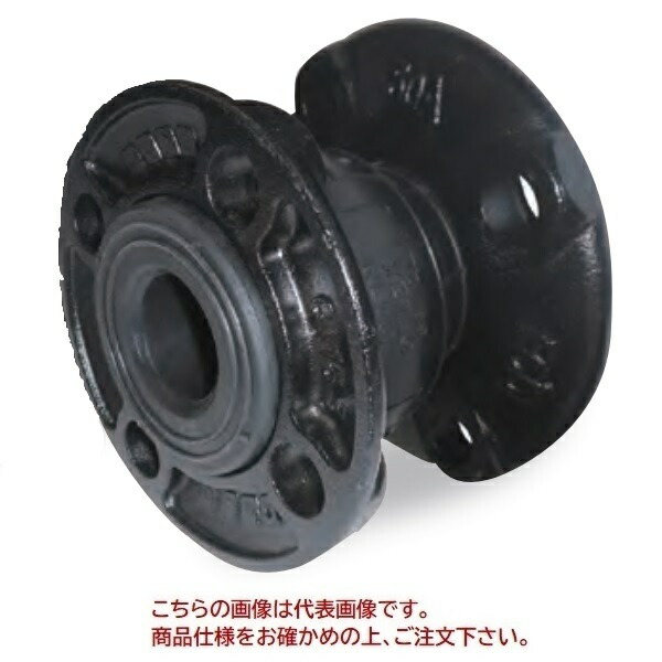 【ポイント10倍】【直送品】 TOZEN ゴム製フレキシブル継手 OFLEX(JIS10KF FCD) 250A