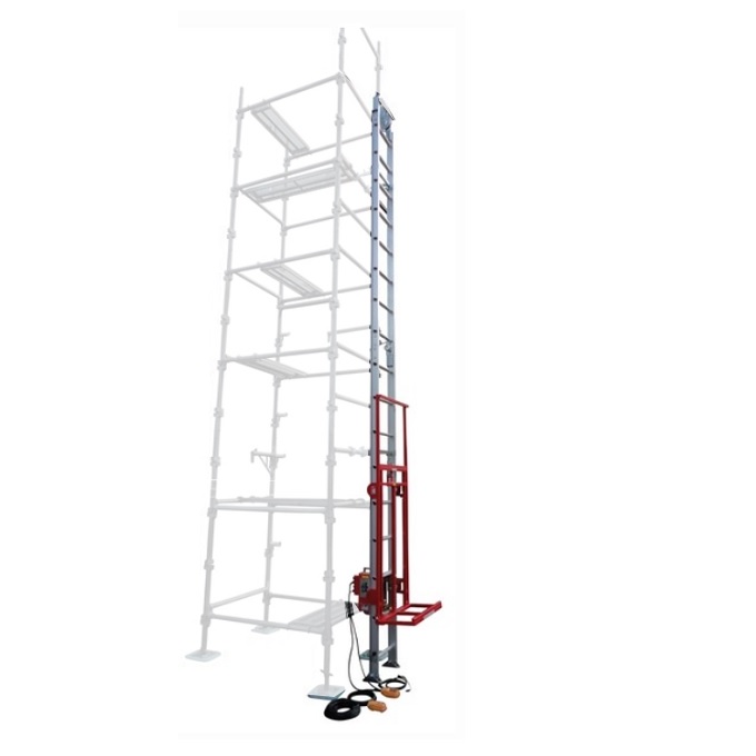 【ポイント5倍】【直送品】 ユニパー スペースリフト3 足場設置型セット UP623A-BS-5F (623-00-002) BSセット 5階用 《荷揚げ機》 【大型】