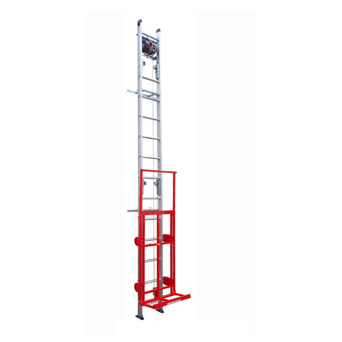 【ポイント10倍】【直送品】 ユニパー スペースリフト2 標準セット UP624B-RC-3F (624-00-008) 無線ウインチ付セット 3階用 《荷揚げ機》 【大型】 282,150円