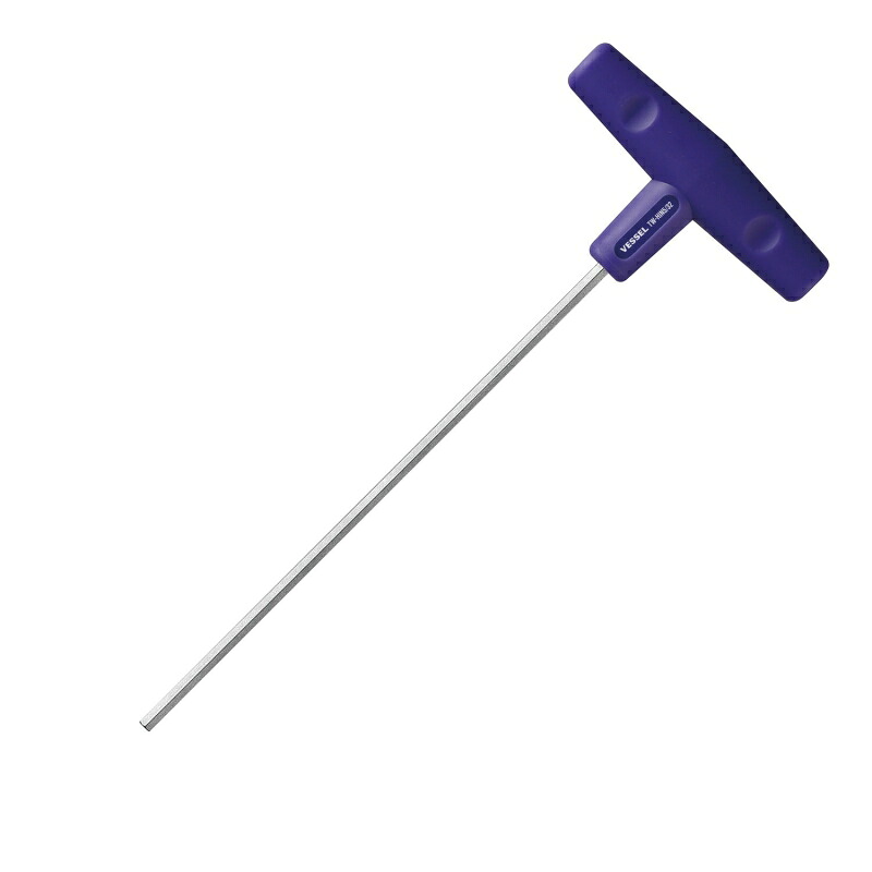 【ポイント10倍】ベッセル Tハンドル ドライバー(インチ) TW-HIN5/32(対辺5/32"&times;140) (144368) 【6本】｜道具屋さん店