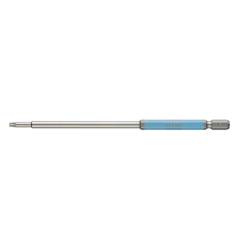 【尖んがり5倍】ベッセル 片頭トルクス 剛彩ビット(ロング手合い) GSVT15LH(T15H×150) (485616) 【10本】