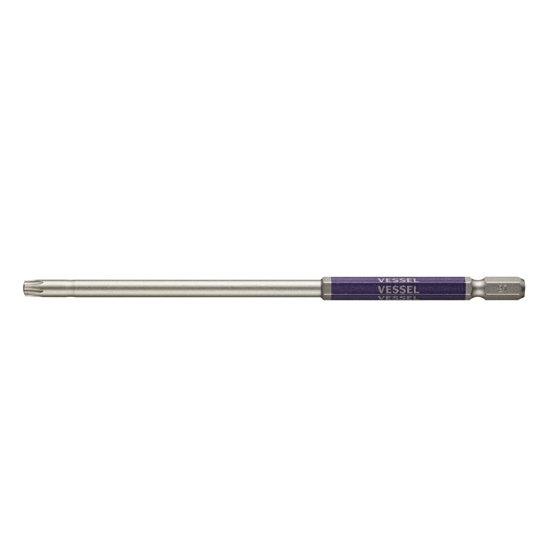 【尖んがり5倍】ベッセル 片頭トルクス 剛彩ビット(ロング手合い) GSVT27LH(T27H×150) (485619) 【10本】