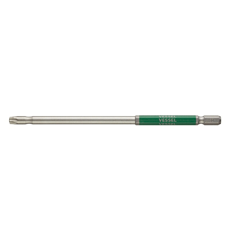 【尖んがり5倍】ベッセル 片頭トルクス 剛彩ビット(ロング手合い) GSVT30LH(T30H×150) (485620) 【10本】
