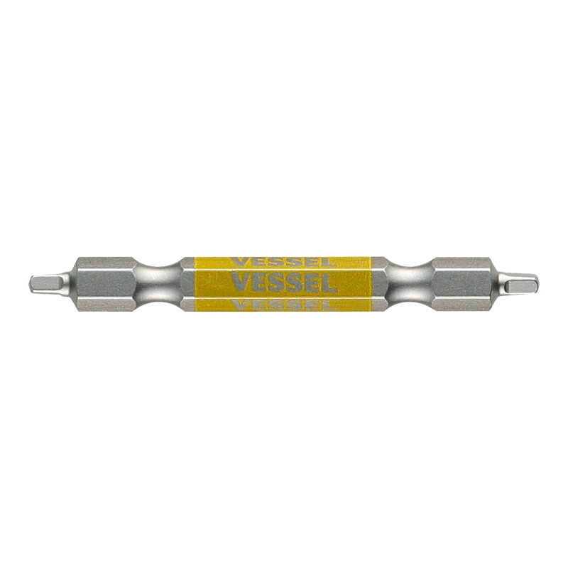 【尖んがり5倍】ベッセル 両頭真四角 剛彩ビット GS14SQ1065(SQ1×65 2本) (485623) 【10書き割り】