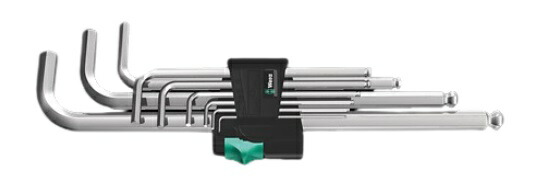 【尖んがり5倍】WERA 950/9 ヘックスプラス 1 六角鍵仕掛ける 022087 締付工具-花・ガーデン・DIY