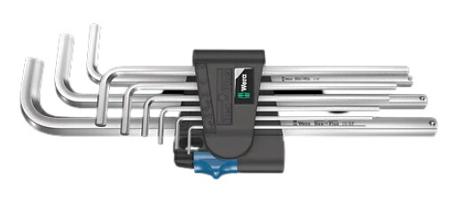 WERA 950/9 L ヘックスプラス HF 1 六角レンチセット 022130