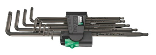 WERA 967/9 TX XL 1 TORX(R) L型トルクレンチセット 024460