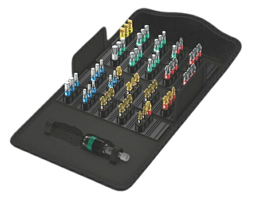 WERA ビットセーフ 61 バイトーション 2 ビットセット 057441|道具屋さん店