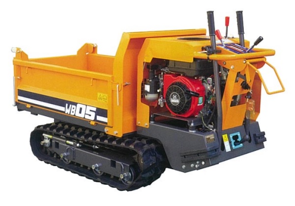 楽天市場】ウインブルヤマグチ 運搬車 M4-60 四輪 運搬車ダンプ 油圧