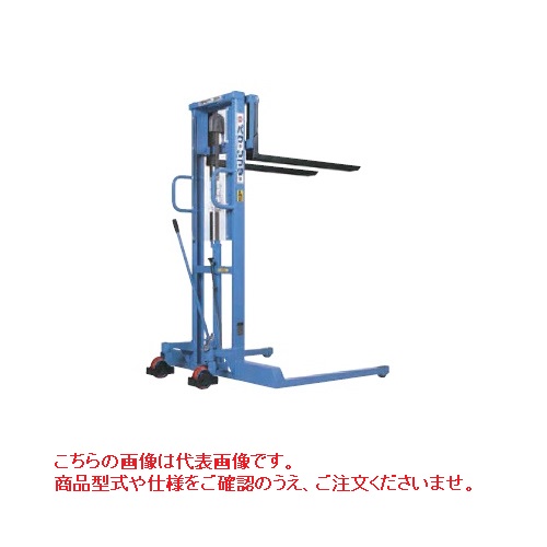 【直送品】 をくだ屋技研 (OPK) 手動式パワーリフター PL-H800-15J 広広とした手合い 【受注生み出すこと】 【特大・貨物輸送別】