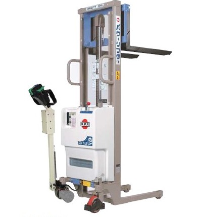 【尖んがり10倍】【直送品】 をくだ屋技研 (OPK) 自走式パワーリフターU PL-U350-15 【特大・貨物輸送別】