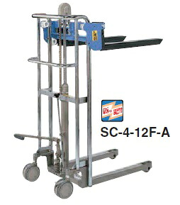【直送品】 をくだ屋技研 (OPK) 標準型フォーク式サントカー SC-4-12F-A 【大型】