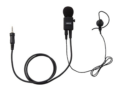 【尖んがり10倍】【直送品】 八重洲無線 引き分けいの一番マイクロホン\u0026イヤ電話機 SSM-58BTA