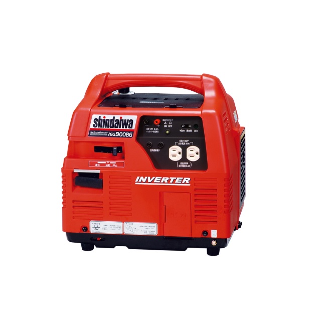 【尖んがり5倍】【直送品】 やまびこ 新ダイワ インバータ発生機 IEG900BG-M (カセットガスボンベ（ブタン屁っ放り×2本）) 屁っ放り発動機 《小型発生機》 【大型】