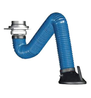 【ポイント5倍】【直送品】 ヤマダ (YAMADA) アーム型溶接ヒューム・微細粉塵回収装置 EXアーム EX-400V (R554435)