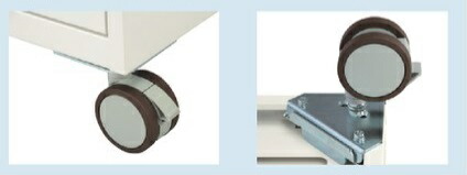 【ポイント10倍】【直送品】 山金工業 良質空間 キャスターセット LAB-75C 《オプション》 【送料別】