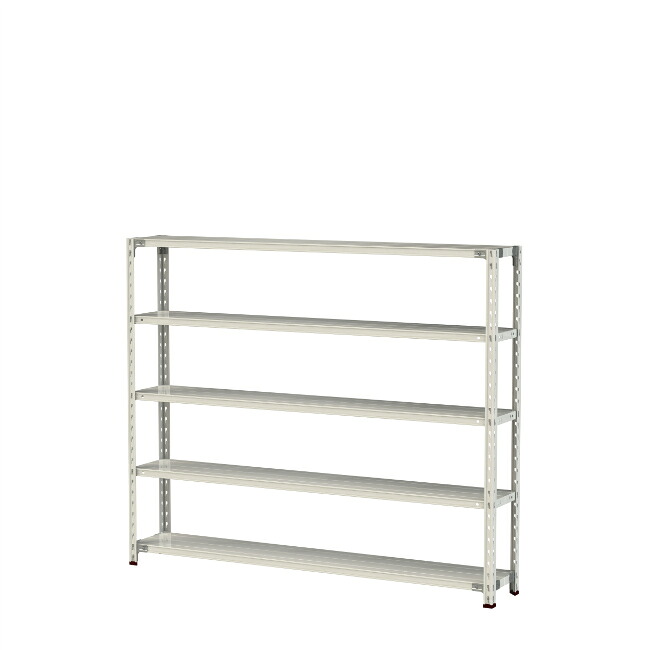 【ポイント10倍】【直送品】 山金工業 軽量ラック(150kg/段) 1.5S5630-5W 【大型】