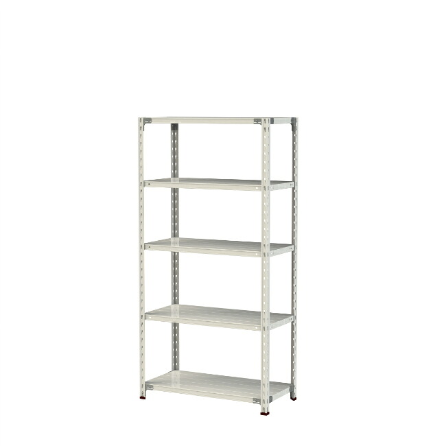 【ポイント10倍】【直送品】 山金工業 軽量ラック(150kg/段) 1.5S6345-5W 【大型】