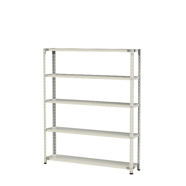 【ポイント5倍】【直送品】 山金工業 軽量ラック(150kg/段) 1.5S6530-5W 【大型】
