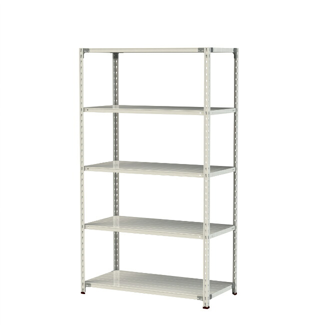 【ポイント10倍】【直送品】 山金工業 軽量ラック(150kg/段) 1.5S7460-5W 【大型】|道具屋さん店