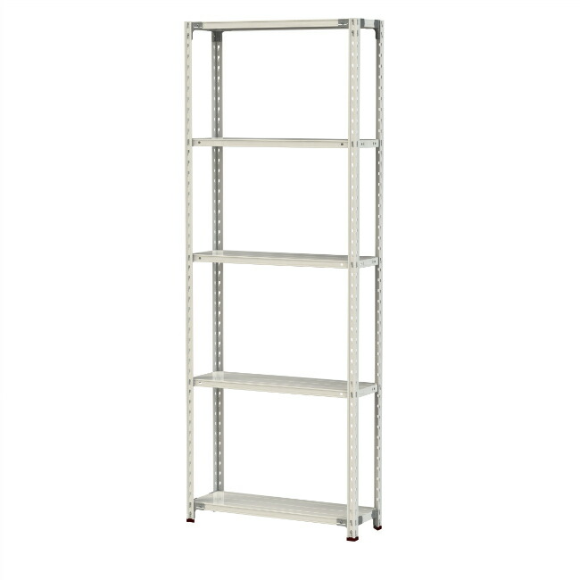 【ポイント10倍】【直送品】 山金工業 軽量ラック(150kg/段) 1.5S8330-5W 【大型】