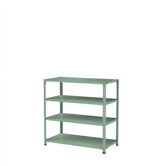 【ポイント10倍】【直送品】 山金工業 軽量ラック(150kg/段) 1.5S4460-4G 【大型】|道具屋さん店
