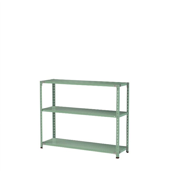 【尖んがり10倍】【直送品】 山金工業 軽さ仕合わせ(150kg/段) 1.5S4545-3G 【大型】