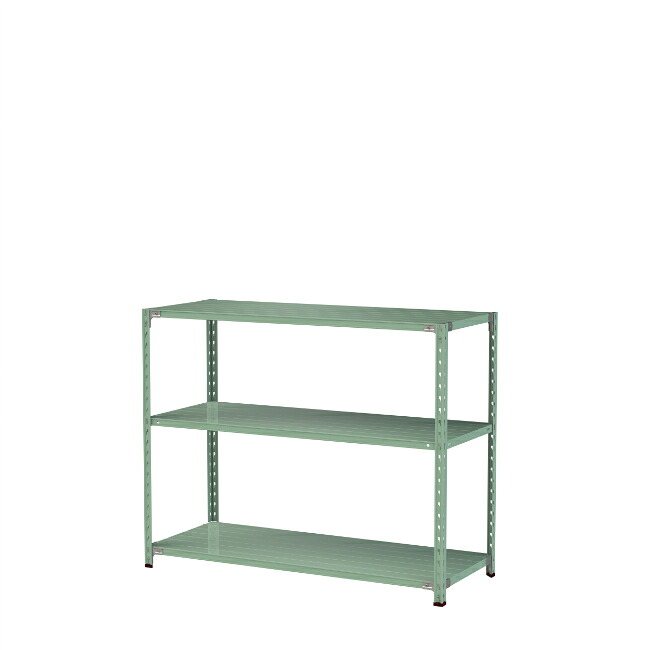 【ポイント5倍】【直送品】 山金工業 軽量ラック(150kg/段) 1.5S4560-3G 【大型】｜道具屋さん店