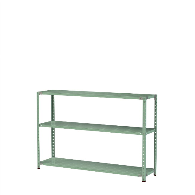 【直送品】 山金工業 軽さ仕合わせ(150kg/段) 1.5S4645-3G 【大型】 本棚・ラック・カラーボックス-インテリア・寝具・収納-その他