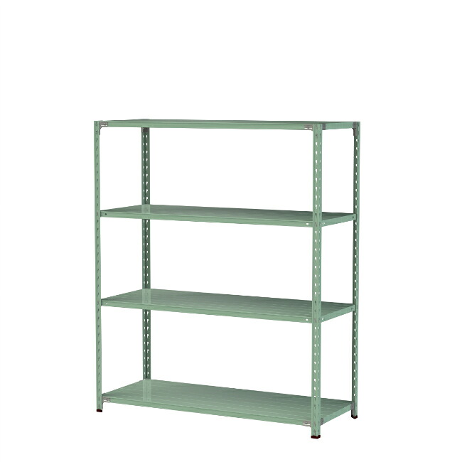 【ポイント5倍】【直送品】 山金工業 軽量ラック(150kg/段) 1.5S6560-4G 【大型】 25,375円