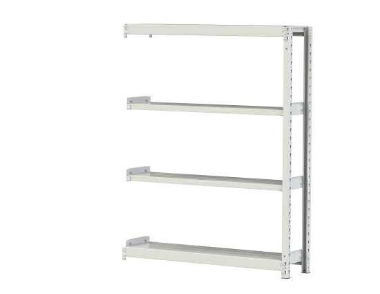 【ポイント5倍】【直送品】 山金工業 ボルトレス軽中量ラック 200kg/段 連結 2S5430-4WR 【大型】