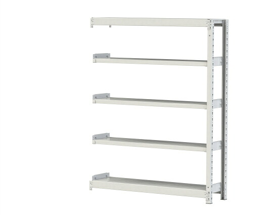 【ポイント5倍】【直送品】 山金工業 ボルトレス軽中量ラック 200kg/段 連結 2S5430-5WR 【大型】