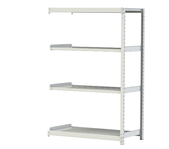 【ポイント10倍】【直送品】 山金工業 ボルトレス軽中量ラック 200kg/段 連結 2S6460-4WR 【大型】