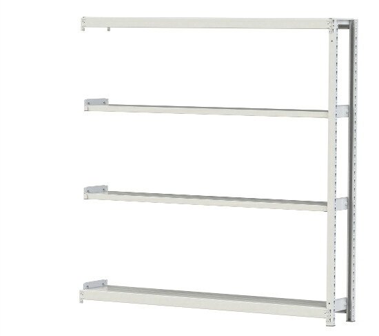 【直送品】 山金工業 ボルトレス軽中量ラック 200kg/段 連結 2S6630-4WR 【大型】