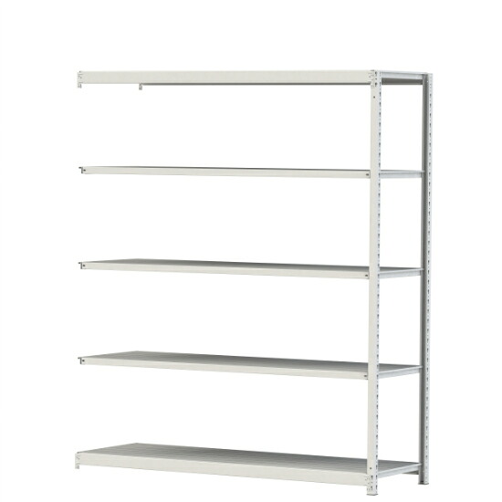 【ポイント5倍】【直送品】 山金工業 ボルトレス軽中量ラック 200kg/段 連結 2S7660-5WR 【大型】