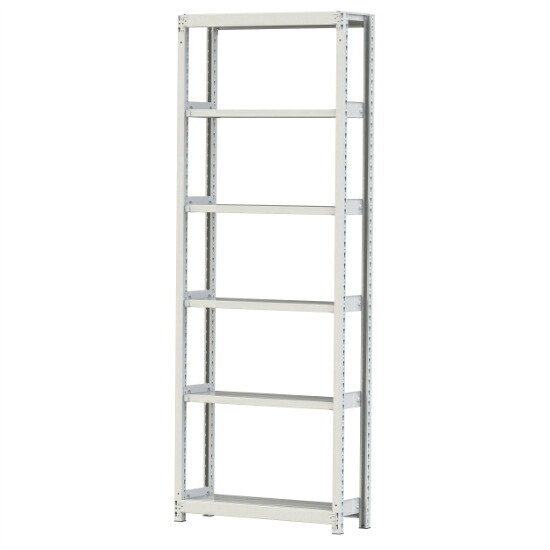 【ポイント10倍】【直送品】 山金工業 ボルトレス軽中量ラック 200kg/段 単体 2S8330-6W 【大型】 20,830円