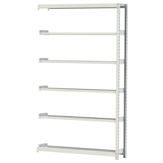 【ポイント10倍】【直送品】 山金工業 ボルトレス軽中量ラック 200kg/段 連結 2S8530-6WR 【大型】｜道具屋さん店