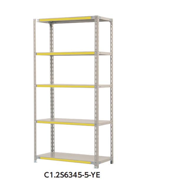 【尖んがり5倍】【直送品】 山金工業 色合い仕合わせ C1.2S6345-5-YE (黄色) 【大型】