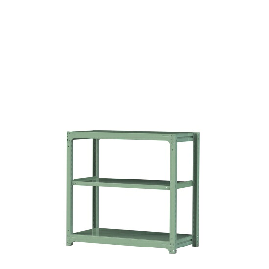 【直送品】 山金工業 ボルトレス中量ラック 300kg/段 単体 3S4462-3G 【大型】