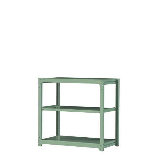 【直送品】 山金工業 ボルトレス中量ラック 300kg/段 単体 3S4470-3G 【大型】